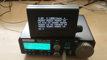 RTTY decoder in action