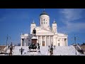Winter Helsinki & Christmas Helsinki in Finland - tourism Helsingin joulu & talvi Suomi Joulupukki