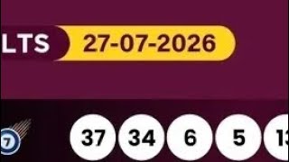 uwinn lottery result today 27/07/2026 monday power7 Grand6 max3 4you spin5 UAE lottery results