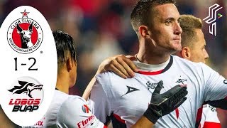 Tijuana vs Lobos BUAP 2-1 | RESUMEN GOLES | LIGA MX | CLAUSURA 2019 | Jornada 15