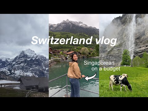 my first time in Switzerland 🇨🇭 Budget Travel Itinerary | Zurich, Interlaken & Lauterbrunnen vlog
