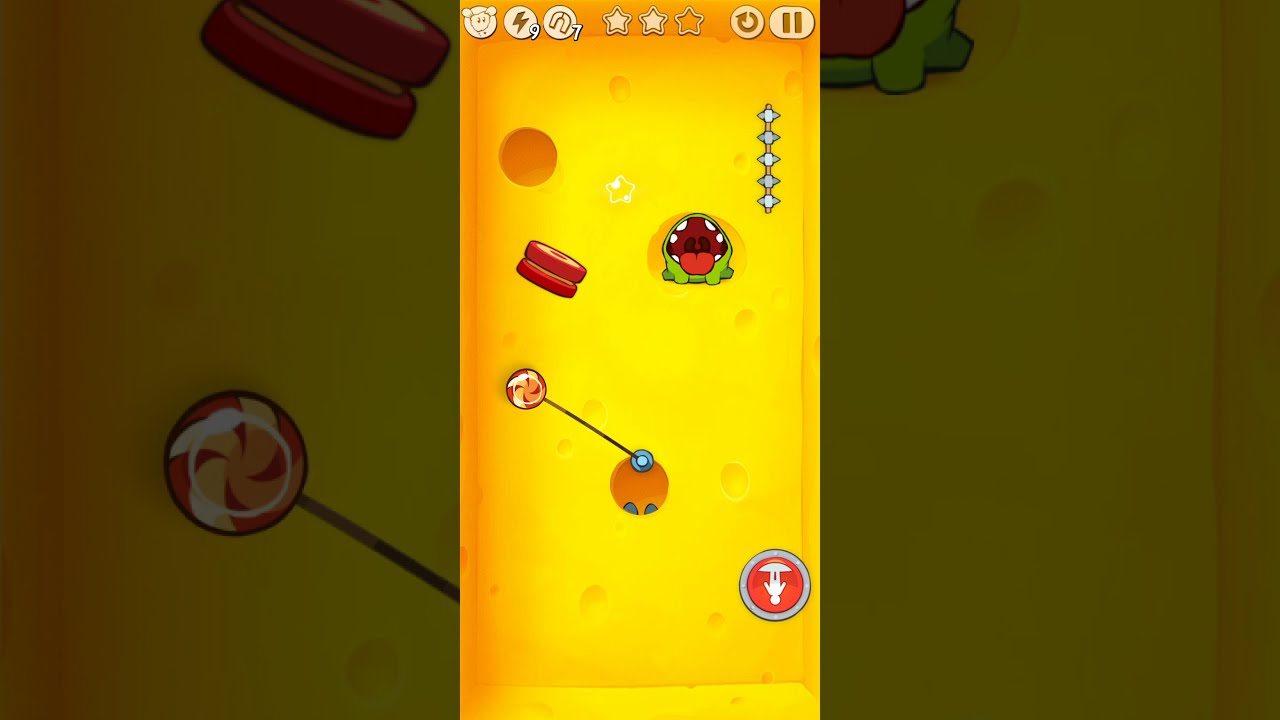 Cut the Rope Cheese Box Level 19