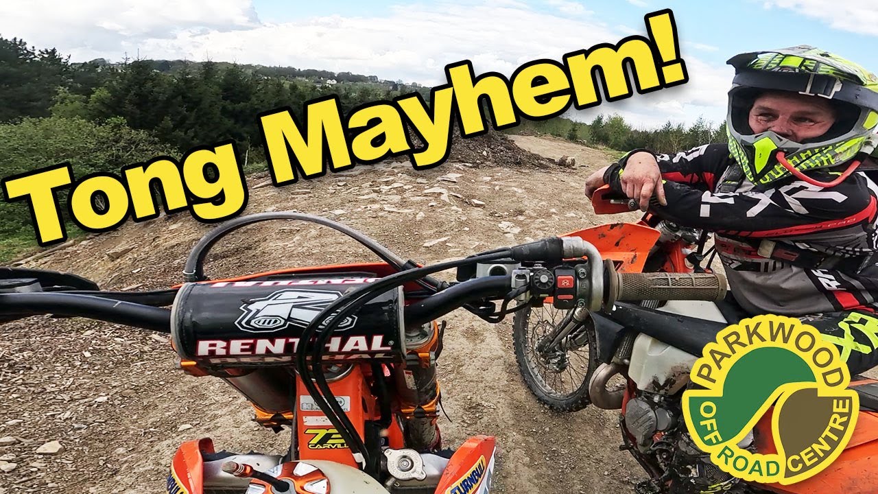 Enduro mayhem at Tong - Parkwood Offroad Centre | KTM EXC-F 350 (4K)