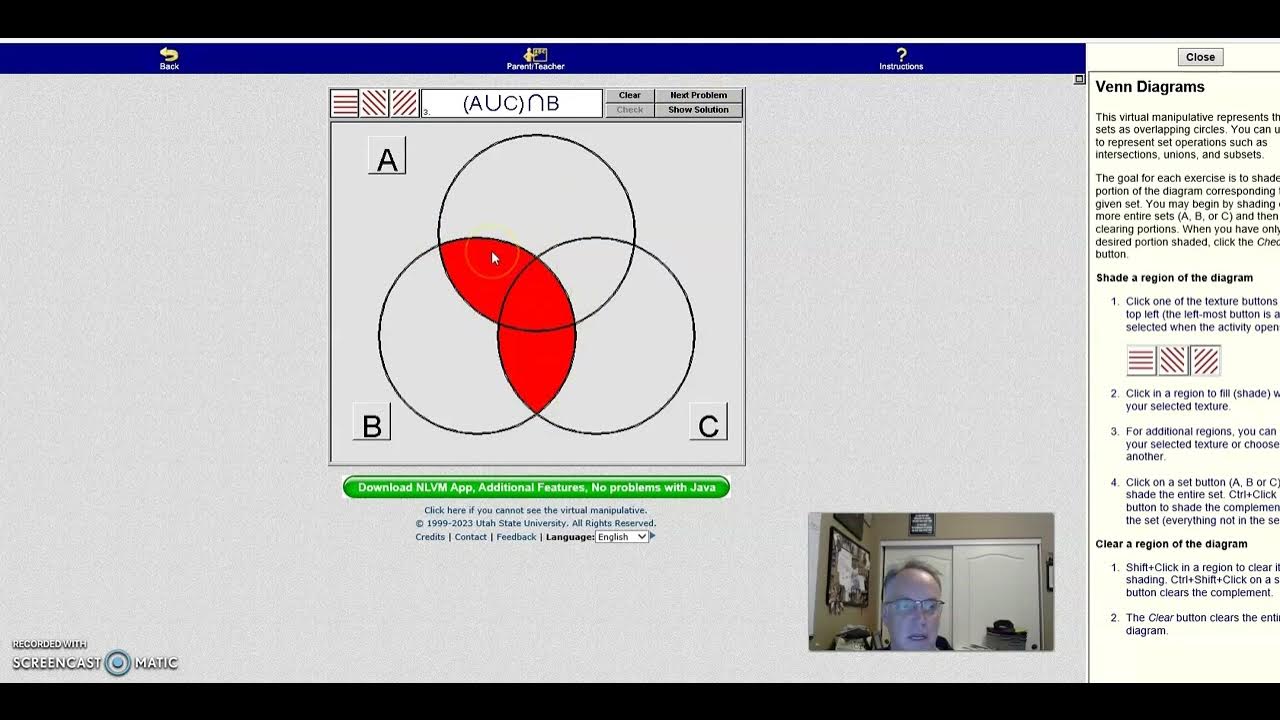 Venn Diagram Manipulatives - YouTube