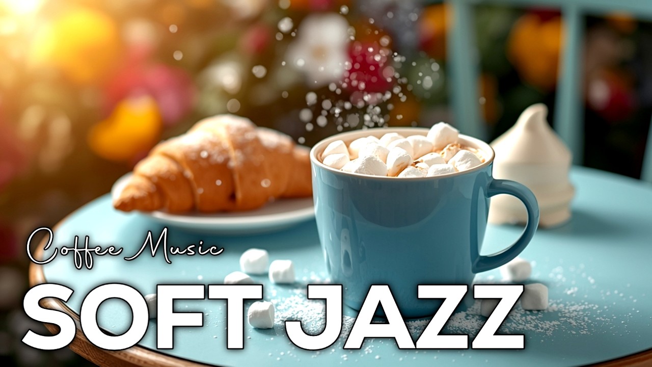 Morning Jazz Cafe ☕ Soft Jazz Instrumental & Relaxing Bossa Nova Piano to Start Your Day