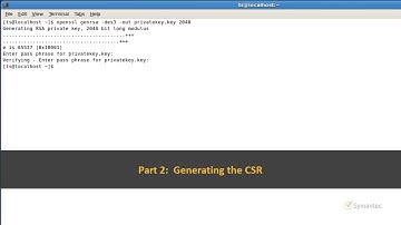 How to Generate CSR on Apache Servers– Video Tutorials