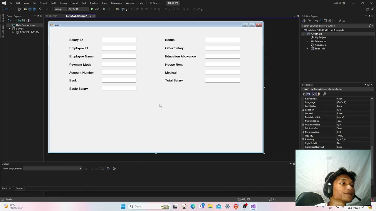VB.NET || BASIC CRUD OPERATION WITHOUT USING DATABASE