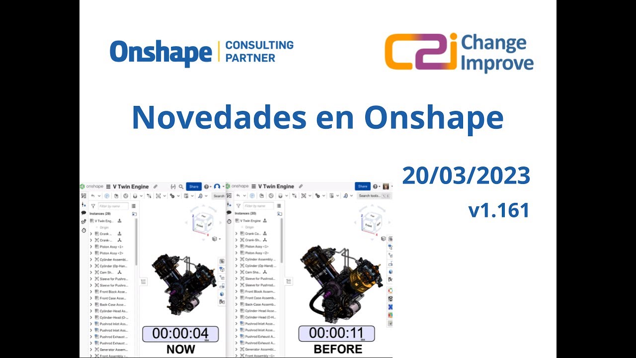 Novedades en Onshape v1.161 20 de Marzo de 2023