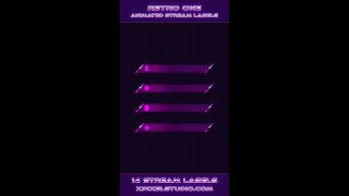 Retro Synthwave Stream Labels | Neon Purple Twitch Aesthetic