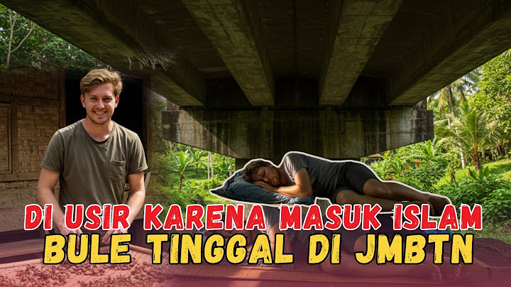 BULE MUALAF INI DIUSIR KELUARGANYA, LALU DIANGKAT ANAK OLEH PENJUAL JAMU DI PASAR‼️
