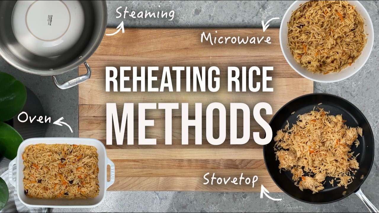 The BEST Way to Reheat Leftover Rice? We Tested 4 Methods! - YouTube