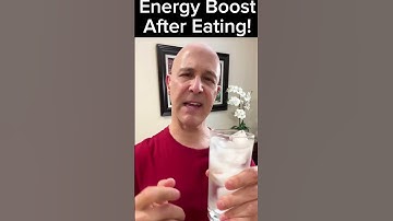 Hoe je je energie een boost kunt geven na een grote maaltijd! Dr. Mandell