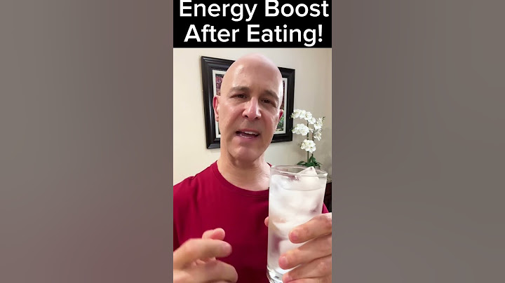 How to Boost Your Energy After a Big Meal!  Dr. Mandell