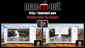 Rotating Video Any Amount (#1624)