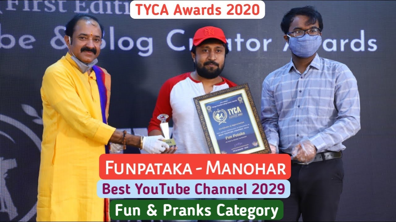 TYCA Awards 2020 I Funpataka I Best YouTube Channel 2020 I Fun & Pranks Category.