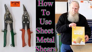 How To Use Sheet Metal Shears