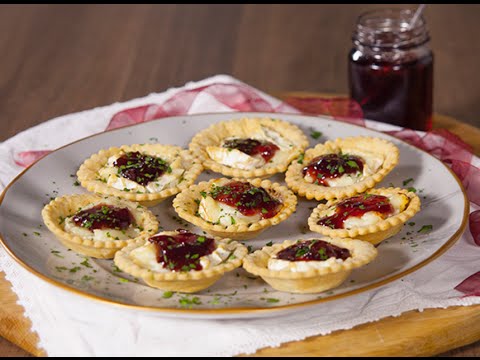 Jus Create - Mini Goats Cheese And Cranberry Tartlets - Pastry Recipes From Jus-Rol™