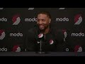 Damian Lillard Talks Return To Portland, Road To Recovery &amp; More at Trail Blazers Media Day!