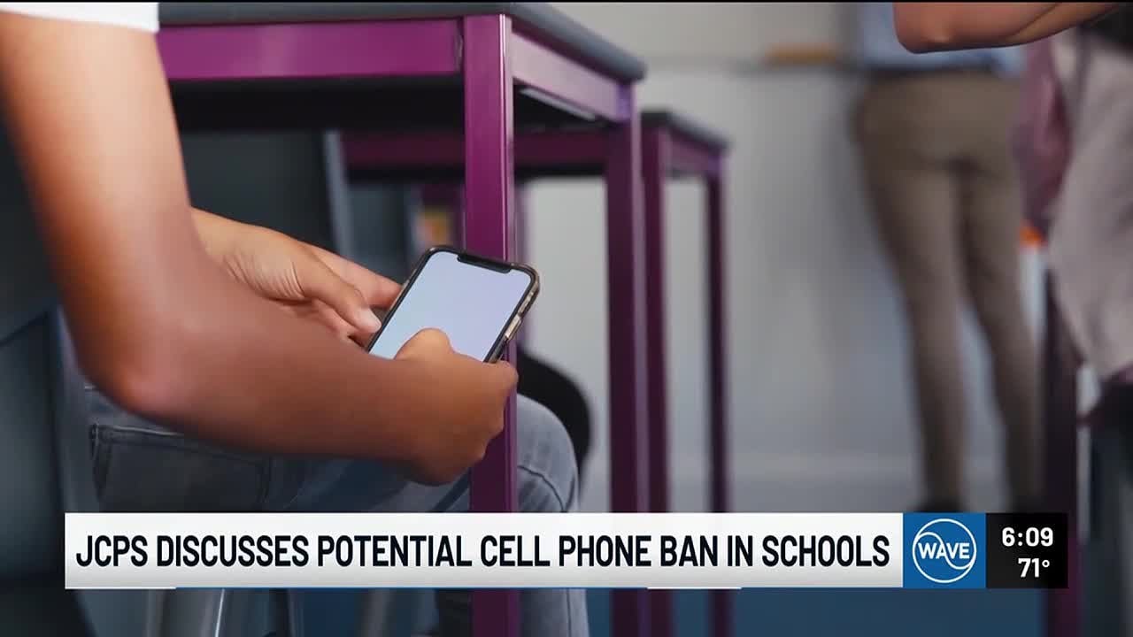 JCPS plans to have new cell phone policy proposal by May - YouTube