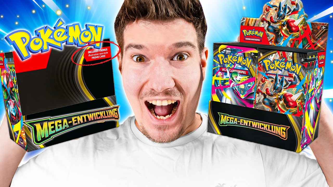 Ich öffne ein ZUSATZ Mega Entwicklungs Pokémon Displays 😳🔥