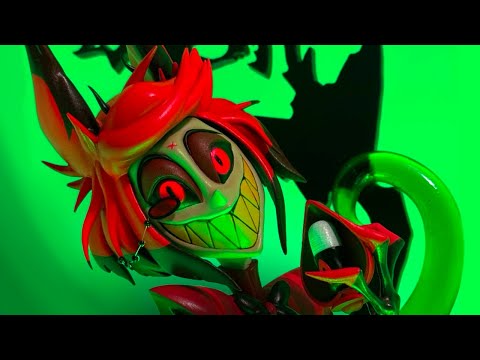 I Made a Sculpture of Alastor From Hazbin Hotel