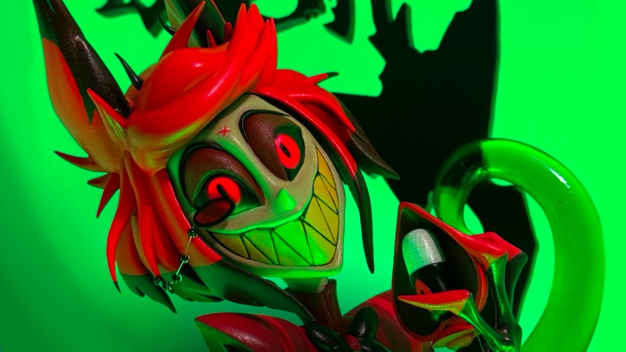 The Radio Demon’s in Town! 3D Figurine Painting ft. Alastor