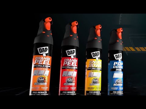 DAP Reinvents Aerosol Spray Texture Applications with New Line Offering Consistent, Professional Results and Adjustable Nozzle
