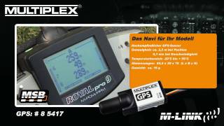 Multiplex Sensoren Gps