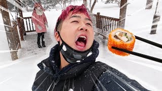 Things To Do In Sapporo Ft. Snow Fights, Sushi Chefs And Eating Desserts