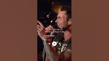 Thumbnail of maroon 5 - One more night