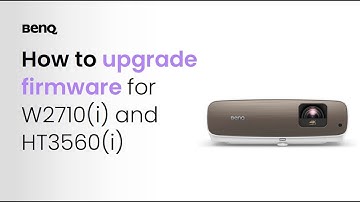 [BenQ FAQ] How to upgrade firmware for W2710i and HT3560i