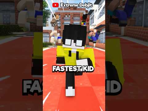 Minecraft, But You are the Fastest Kid in School