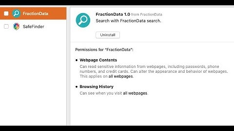 FractionData adware removal instructions (Mac).