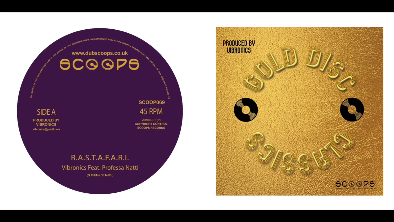 Vibronics feat  Professa Natti "R A S T A F A R I " Re issue
