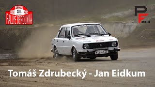 Tomáš Zdrubecký - Jan Eidkum - Škoda 120 - XII. Rallye Berounka Revival 2022
