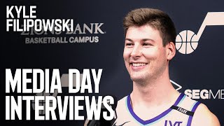 Famous KYLE FILIPOWSKI 2025/26 Media Day Availability 🎙️ | UTAH JAZZ Profile