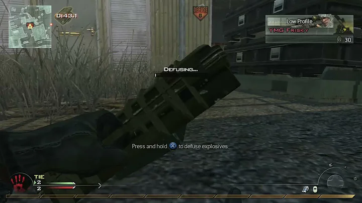 MW2 - 1v4 Ninja defuse! (Modern Warfare 2)