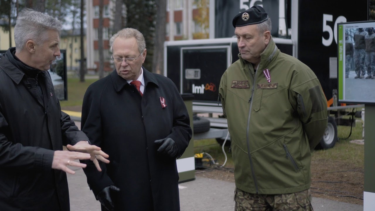 Latvia launches the first 5G military test site in Europe