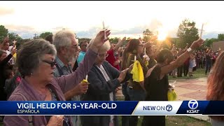Vigil for Espanola girl