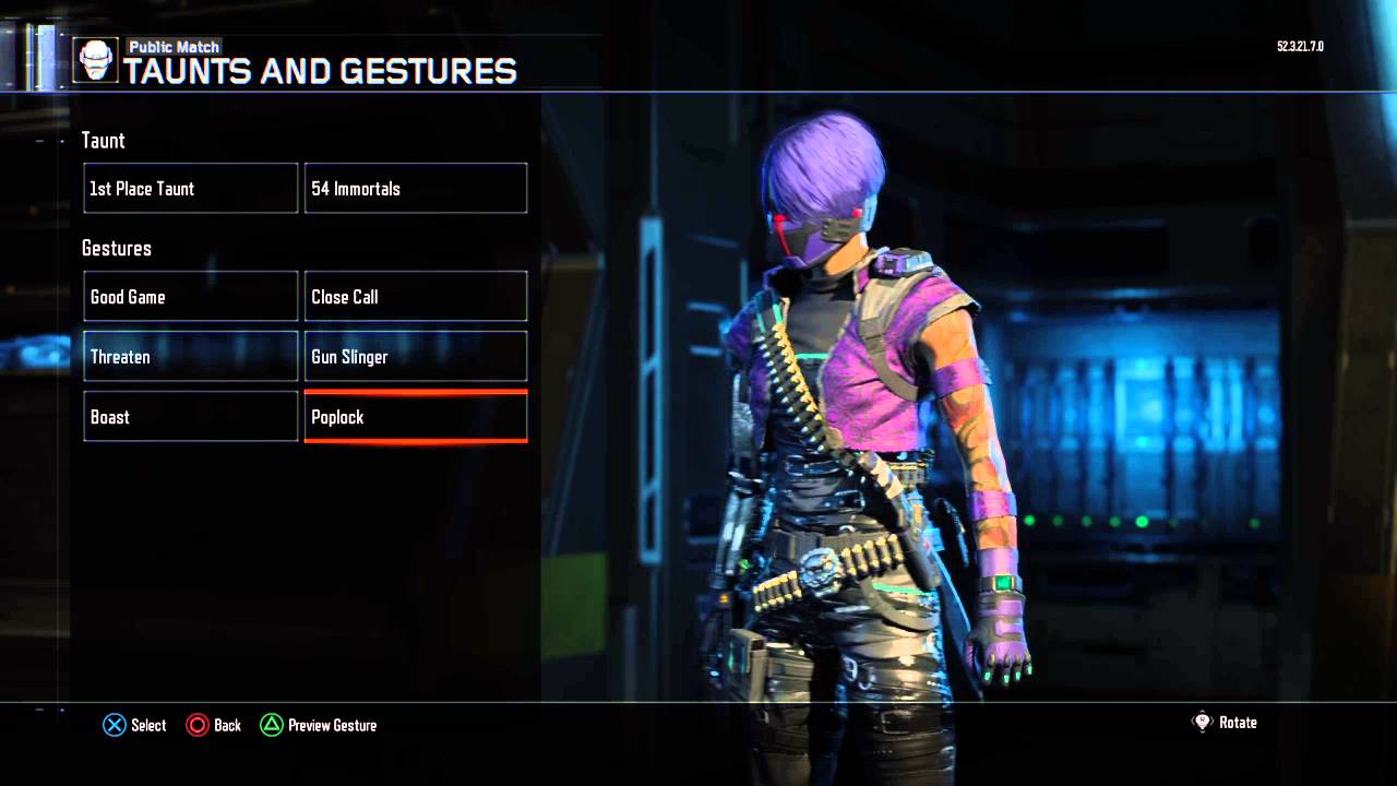 Call of Duty®: Black Ops III Dance moves