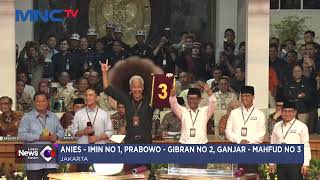 Hasil Pengundian Nomor Urut Capres 2024: Anies 1, Prabowo 2, Ganjar 3 - LIM 14/11 Hasil Pengundian Nomor Urut Capres 2024: Anies 1, Prabowo 2, Ganjar 3 - LIM 14/11