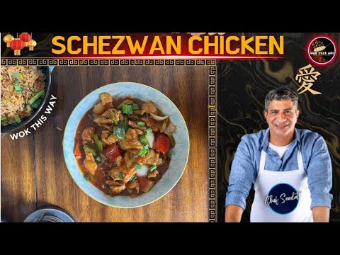 Schezwan Chicken | How to Make Schezwan Chicken | शेज़वान चिकनI I شیزوان چکن  || Chef Saadat