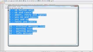 How to make a fake windows error message