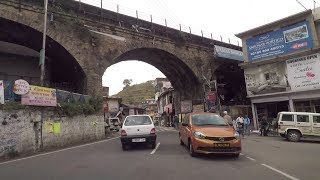 Driving on Kalka-Shimla Highway (NH 5) - Himachal Pradesh, India