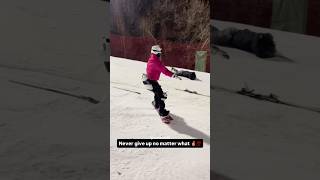 Our First Time Snowboarding 😭