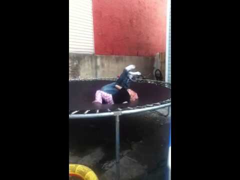 Little sister beats up her older brother cuz he messed up - YouTube.