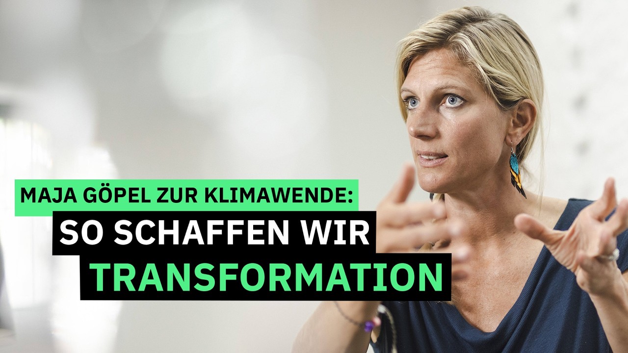 Maja Göpel im Interview: Mehrheit für Energiewende und Transformation | MDR AKTUELL live