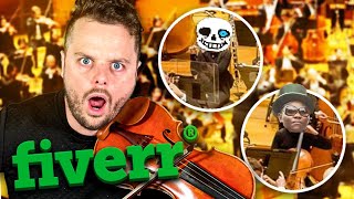 I Hired an Orchestra on Fiverr to Play MEME Songs...