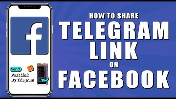 How to share telegram link on facebook (2024)