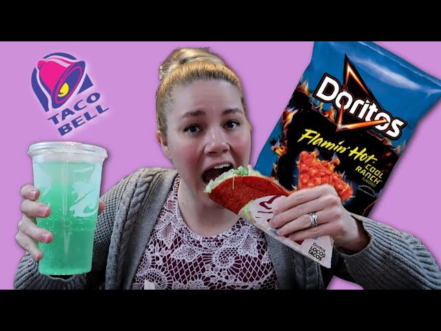 flamin hot ranch doritos taco